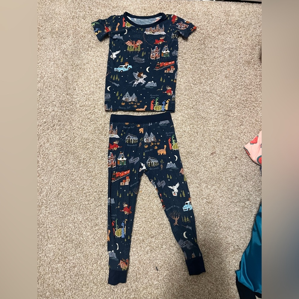 Little sleepies Harry Potter two piece pajama set